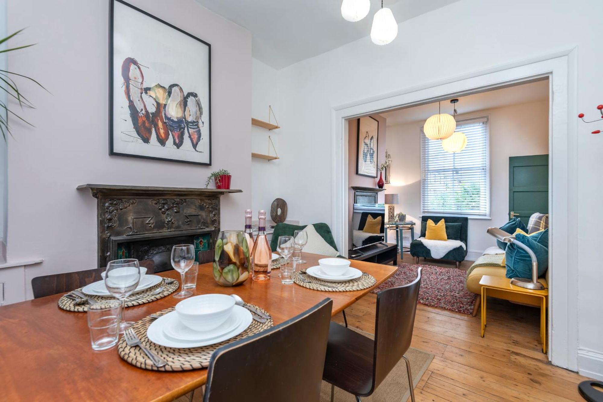 Chic 1-Bed Garden Flat, London, Convenient For Tower Bridge, Great Public Transport Apartman Kültér fotó